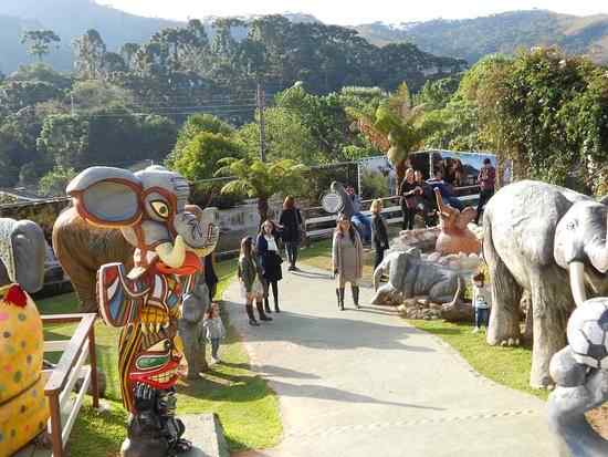 Parque dos Elefantes em Campos do Jordão